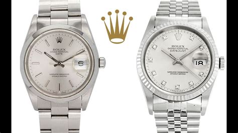 rolex date o datejust differenze|rolex datejust vs oyster perpetual.